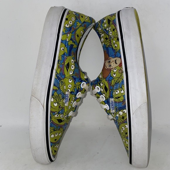 Vans Disney Pixar Toy Story ERA Alien Glow in the Dark Skate Shoes Mens 4.5 W 6 - Picture 8 of 11